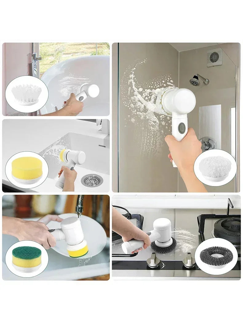 Escova de limpeza Xiaomi Electric 5 em 1