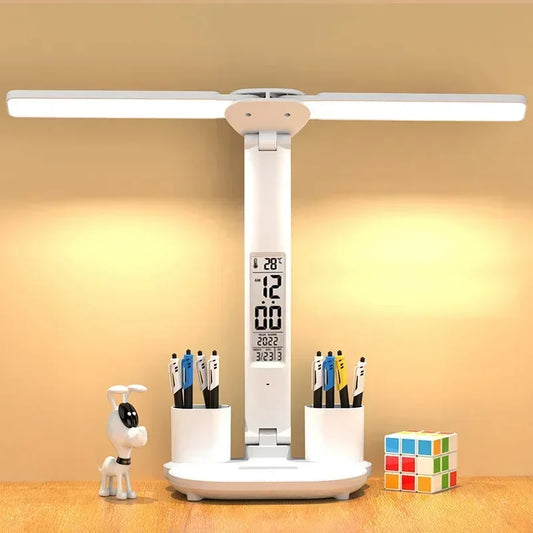 Lâmpada de mesa led usb regulável